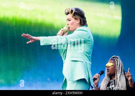 London, Großbritannien. Juli 2024. Brandi Carlile tritt im BST Hyde Park auf. Foto von Julie Edwards./Alamy Live News Stockfoto
