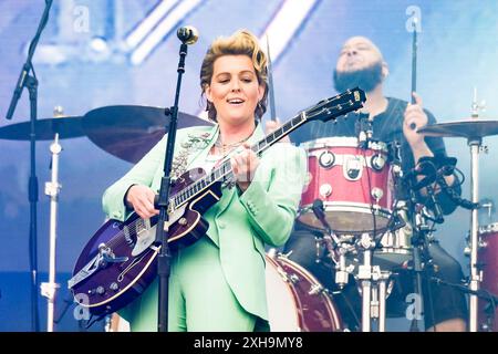 London, Großbritannien. Juli 2024. Brandi Carlile tritt im BST Hyde Park auf. Foto von Julie Edwards./Alamy Live News Stockfoto