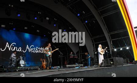 London, Großbritannien. Juli 2024. Nina Nesbitt tritt im BST Hyde Park auf. Foto von Julie Edwards./Alamy Live News Stockfoto