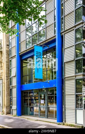 Äußere des Architektur- und Designinstituts Ecole Camondo am Boulevard Raspail, Paris 75014, Frankreich. Stockfoto