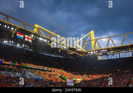 Dortmund, Deutschland. Juli 2024. Rainbow Netherlands - England Niederlande - England 10.07.2024 Copyright (nur für journalistische Zwecke) by : Stockfoto