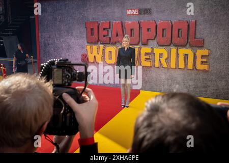 London, Großbritannien. Juli 2024. Produzent Wendy Jacobson nimmt an der „Deadpool & Wolverine“ UK Sneak Peek im Eventim Apollo, Hammersmith, Teil. Guy Corbishley/Alamy Live News Stockfoto