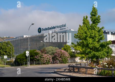 Lissabon Portugal , 27 . Juni 2024 . Trofa Saúde Amadora Hospital - Trofa Saúde Group hat zum ersten Mal ein Krankenhaus mit stationären Einrichtungen im Li Stockfoto