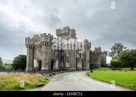 Claife, 9. Juli 2024: Wray Castle Stockfoto