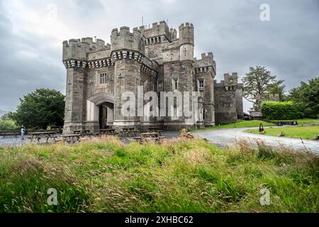 Claife, 9. Juli 2024: Wray Castle Stockfoto