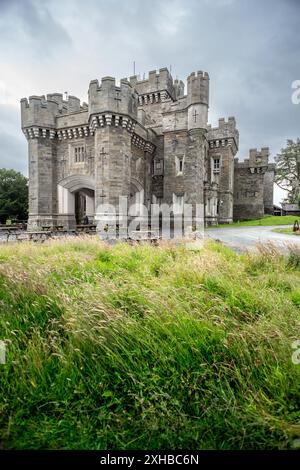 Claife, 9. Juli 2024: Wray Castle Stockfoto