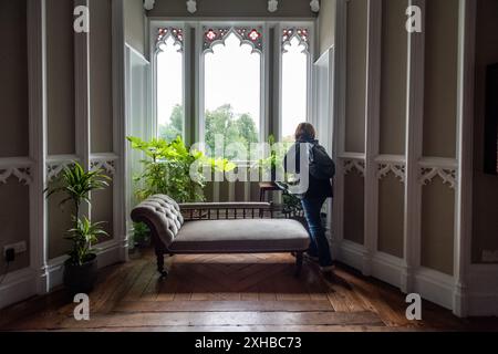 Claife, 9. Juli 2024: Wray Castle Stockfoto