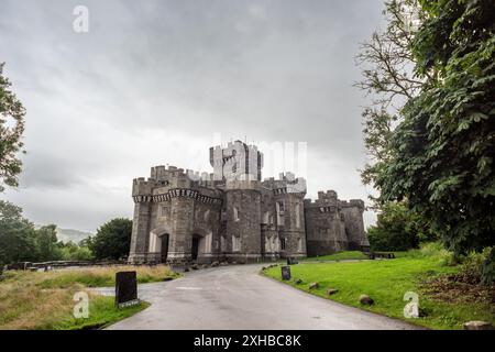 Claife, 9. Juli 2024: Wray Castle Stockfoto