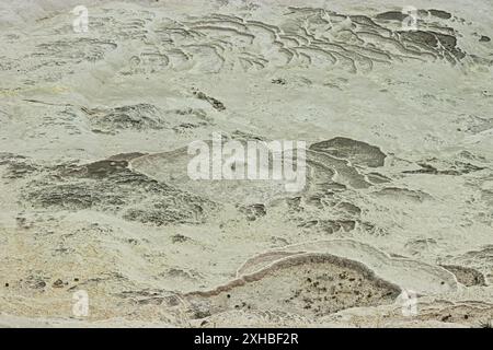 Pamukkale, eine natürliche Stätte in der Provinz Denizli im Südwesten der Türkei Stockfoto