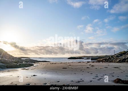 Die Küste im Rosbeg County Donegal, Irland. Stockfoto