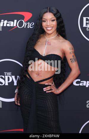 Kalifornien, USA. Juli 2024. GloRilla nimmt am 11. Juli 2024 an den ESPY Awards 2024 im Dolby Theatre in Hollywood Teil. Foto: Crash/imageSPACE/MediaPunch Credit: MediaPunch Inc/Alamy Live News Stockfoto