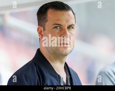 Ahlen, Deutschland. Juli 2024. firo : 06.07.2024, Fußball, 1. Liga, 1. Bundesliga, Saison 2024/2025, Testspiel Rot Weiss Ahlen - VfL Bochum Sportdirektor Marc Lettau (VfL Bochum) Portrait, Credit: dpa/Alamy Live News Stockfoto