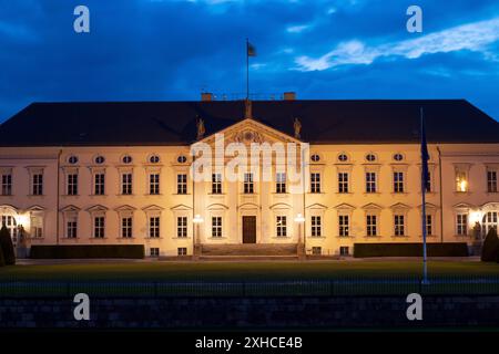 Schloss Bellevue in Berlin, Deutschland Schloss Bellevue in Berlin, Deutschland Stockfoto
