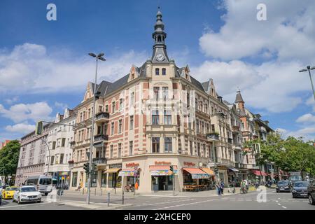 Altbau, Rheinstraße, an der Kaisereiche, Friedenau, Berlin, Deutschland *** Altbau, Rheinstraße, an der Kaisereiche, Friedenau, Berlin, Deutschland Stockfoto