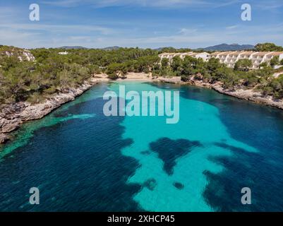 Calo de Sa Torre, Portopetro, Club Mediterranee -, Stadtgebiet Santanyi, Mallorca, Balearen, Spanien Stockfoto