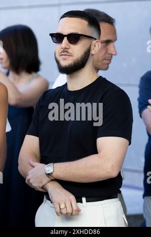 Antón Álvarez nimmt an der Porträtveranstaltung während des San Sebastian Film Festival 2024 an der Academia de Cine in Madrid Teil. Stockfoto