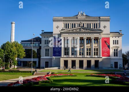 RIGA, LETTLAND. August 2022. Riga Stadtbild. Stockfoto