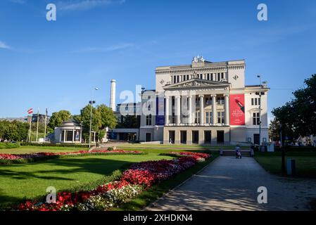 RIGA, LETTLAND. August 2022. Riga Stadtbild. Stockfoto