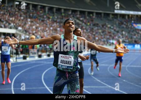 Leichtathletik, ISTAF INDOOR Berlin, Leichtathletik Meeting am 03. 09. 2023 DEU, Olympiastadion Berlin am 03.Sept. 2023 DE, Felix Wolf/Alamy Stockfoto