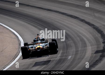 Newton, Ia, USA. Juli 2024. PATO OWARD (5) aus Monterey, Mexiko, trainiert für den Hy-Vee Homefront 250 auf dem Iowa Speedway in Newton, IA. (Kreditbild: © Walter G. Arce Sr./ASP via ZUMA Press Wire) NUR REDAKTIONELLE VERWENDUNG! Nicht für kommerzielle ZWECKE! Stockfoto