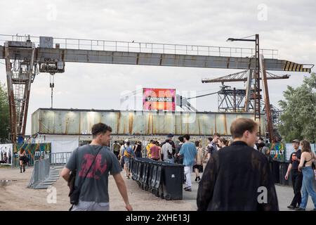 Melt, Festival in Ferropolis, Gräfenhainichen, 11.-13.07.2024 Eingangsbereich beim Melt Festival in Ferropolis am 12.07.2024. Insgesamt 27 Jahre findet das Festival 2024 zum letzten Mal statt. Gräfenhainichen Ferropolis *** Melt, Festival in Ferropolis, Gräfenhainichen, 11 13 07 2024 Eingangsbereich beim Melt Festival in Ferropolis am 12 07 2024 nach insgesamt 27 Jahren findet das Festival zum letzten Mal im Jahr 2024 statt Gräfenhainichen Ferropolis Copyright: XBenxKriemannx Stockfoto