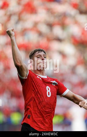 Berlin, Deutschland. Juni 2024. Alexander Prass (Österreich) war beim Spiel der UEFA Euro 2024 zwischen den Nationalmannschaften Polens und Österreichs im Olympiastadion im Einsatz. (Endpunktzahl Polen 1:3 Österreich) Credit: SOPA Images Limited/Alamy Live News Stockfoto
