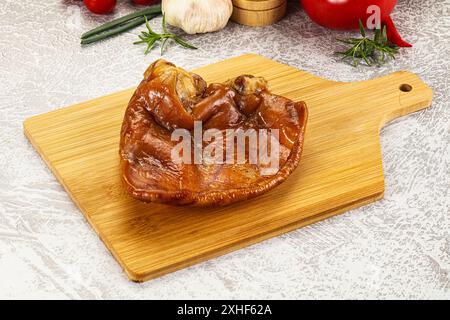 Chinesische Küche – Vorspeise mit geräuchertem Schweinefleisch Stockfoto