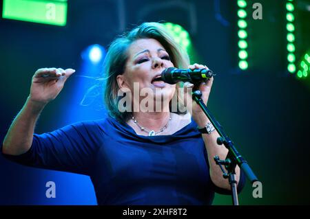 Sandra live beim Berliner Rundfunk Open Air 2024 auf der Parkbühne Wuhlheide. Berlin, 13.07.2024 Stockfoto