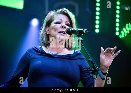 Sandra live beim Berliner Rundfunk Open Air 2024 auf der Parkbühne Wuhlheide. Berlin, 13.07.2024 *** Sandra live beim Berliner Rundfunk Open Air 2024 in der Parkbühne Wuhlheide Berlin, 13 07 2024 Foto:Xn.xKubelkax/xFuturexImagex br 4735 Stockfoto