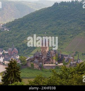 Überflutetes Moseltal Im Mai 2024 Stockfoto