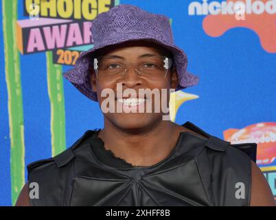 Los Angeles, USA. Juli 2024. Pharaoh Brown bei den Nickelodeon Kids' Choice Awards 2024, die am Samstag im Barker Hangar in Santa Monica, CA, stattfanden? Juli 2024. (Foto: Sthanlee B. Mirador/SIPA USA) Credit: SIPA USA/Alamy Live News Stockfoto