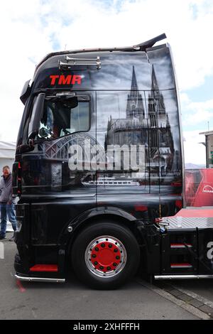 ADAC Truck Grand Prix, Nürburgring, 11.-14-07.2024, Nürnberg, Eifel, Rheinland-Pfalz, Deutschland, 13.07.2024 Foto: Eibner-Pressefoto/Jürgen Augst Stockfoto