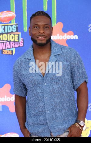 Santa Monica, USA. Juli 2024. Kel Mitchell nimmt am 13. Juli 2024 an den Nickelodeon Kids' Choice Awards 2024 im Barker Hangar in Santa Monica, Kalifornien, Teil. Foto: Crash/imageSPACE Credit: Imagespace/Alamy Live News Stockfoto