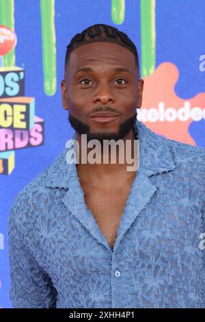 Kel Mitchell nimmt am 13. Juli 2024 an den Nickelodeon Kids' Choice Awards 2024 im Barker Hangar in Santa Monica, Kalifornien, Teil. Foto: Crash/imageSPACE/SIPA USA Stockfoto