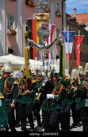 Rottenburg großer Umzug, 750 Jahre Rottenburg, 14.07.2024, *** Rottenburg Grosse Parade, 750 Jahre Rottenburg, 14 07 2024, Copyright: XEibner-Pressefoto/RalphxKunzex EP RKE Stockfoto