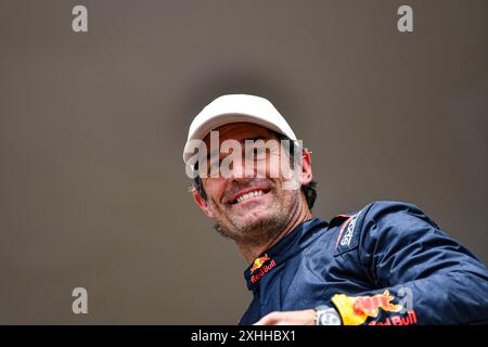 Goodwood House, Chichester, Großbritannien. Juli 2024. Goodwood Festival of Speed Day 4; Mark Webber Credit: Action Plus Sports/Alamy Live News Stockfoto