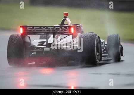 Elkhart Lake, Wi, USA. Juni 2024. SANTINO FERRUCCI (14) aus Woodbury, Connecticut, fährt während der Qualifikation für den XPEL Grand Prix auf der Road America in Elkhart Lake WI auf der Strecke. (Kreditbild: © Walter G. Arce Sr./ASP via ZUMA Press Wire) NUR REDAKTIONELLE VERWENDUNG! Nicht für kommerzielle ZWECKE! Stockfoto