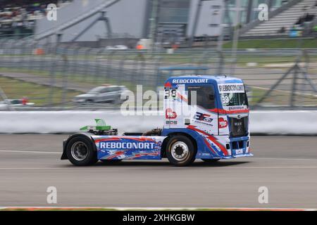 ADAC Truck Grand Prix, Nürburgring, 11.-14-07.2024, Nürnberg, Eifel, Rheinland-Pfalz, Deutschland, 13.07.2024 Foto: Eibner-Pressefoto/Jürgen Augst Stockfoto