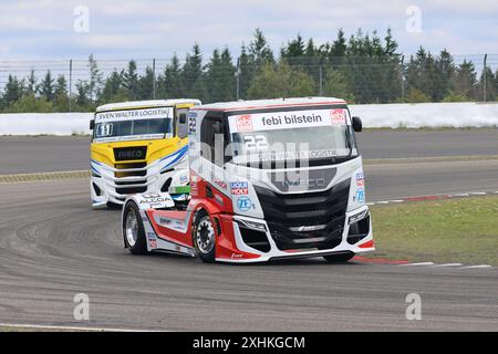 ADAC Truck Grand Prix, Nürburgring, 11.-14-07.2024, Nürnberg, Eifel, Rheinland-Pfalz, Deutschland, 13.07.2024 Foto: Eibner-Pressefoto/Jürgen Augst Stockfoto