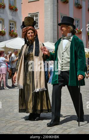 Rottenburg großer Umzug, 750 Jahre Rottenburg, 14.07.2024, *** Rottenburg Grosse Parade, 750 Jahre Rottenburg, 14 07 2024, Copyright: XEibner-Pressefoto/RalphxKunzex EP RKE Stockfoto