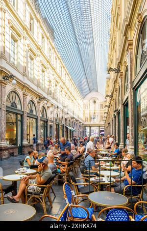 Belgien, Brüssel, Royal Saint-Hubert Galerien Stockfoto