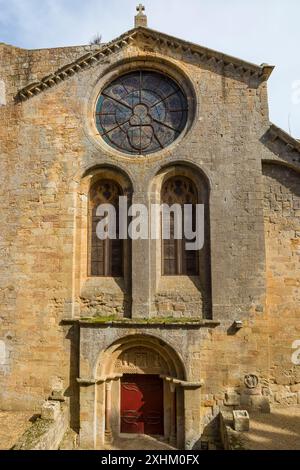 Frankreich, Aude, Cathare Country, Narbonne, Narbonnaise regionaler Naturpark im Mittelmeer, Fontfroide Abbey Stockfoto