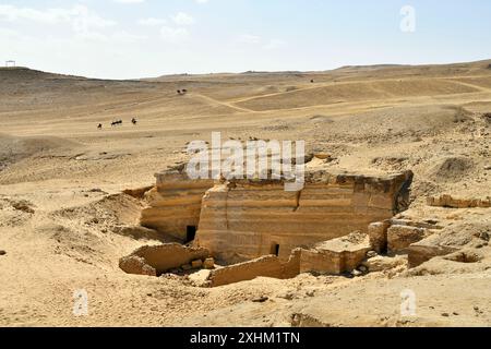 Ägypten, Kairo, Gizeh, von der UNESCO zum Weltkulturerbe erklärt Stockfoto