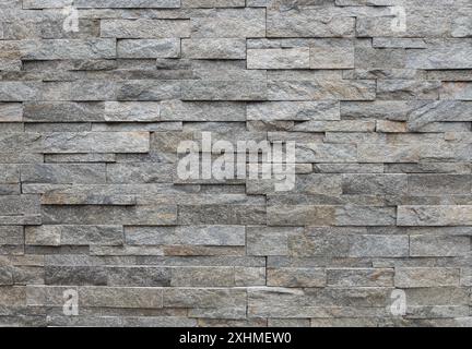 Kachel mit Steinwand Textur Hintergrund Stockfoto