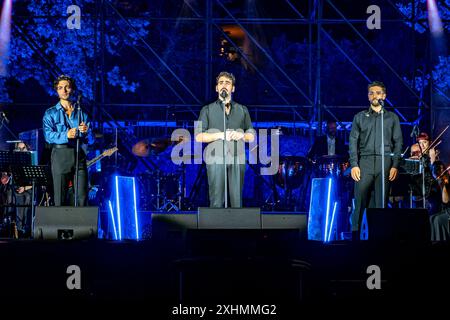 Il Volo Live Villa Bellini 11 Luglio 2024 Stockfoto