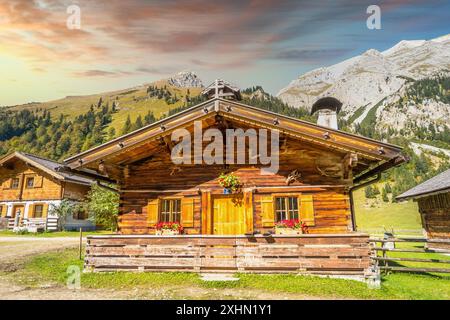 Engalm, Karwendel, Österreich Stockfoto