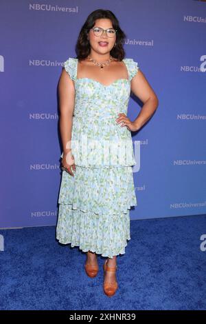 Pasadena, Kalifornien, USA. CA. 14. Juli 2024. Belissa Escobedo bei Ankunft für NBC Universal Summer Press Tour, Langham Huntington Hotel, Pasadena, CA, 14. Juli, 2024. Quelle: Priscilla Grant/Everett Collection/Alamy Live News Stockfoto