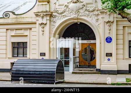 Außenansicht der BBC Maida Vale Studios in London, Großbritannien Stockfoto