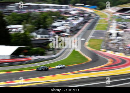 Franchorchamps, Belgien, 29. Juni 2024, #185 Grégory Driot (FR) - Bentley Continental GT3/2014 während des 2024 CrowdStrike Spa 24 Hours, hundertjähriges Jubiläum Stockfoto