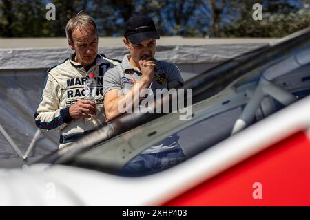 Franchorchamps, Belgien, 28. Juni 2024, während des CrowdStrike Spa 24 Hours 2024, hundertjährige Ausgabe, Endurance Racing Legends (Peter Auto), at Circuit Stockfoto